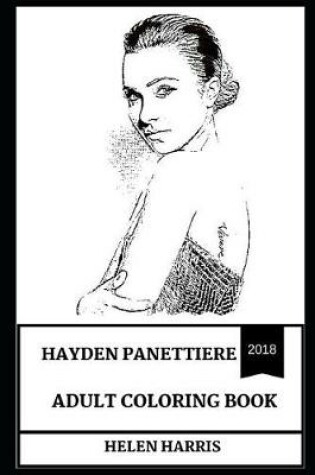Cover of Hayden Panettiere Adult Coloring Book