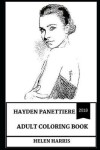 Book cover for Hayden Panettiere Adult Coloring Book
