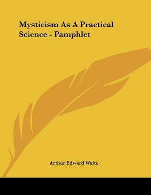 Book cover for Mysticism as a Practical Science - Pamphlet