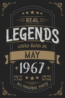 Book cover for Real Legendes were born in May 1967