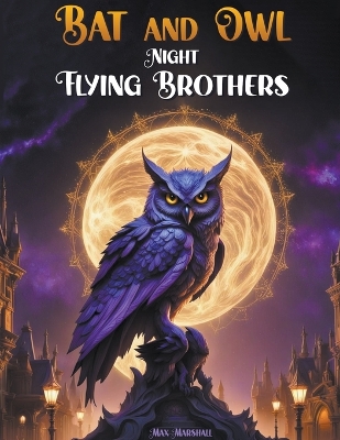 Book cover for Bat and Owl - Night Flying Brothers