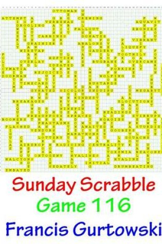 Cover of Sunday Scrabble Game 116