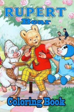 Cover of Rupert Bear Coloring book