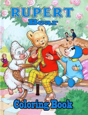 Book cover for Rupert Bear Coloring book