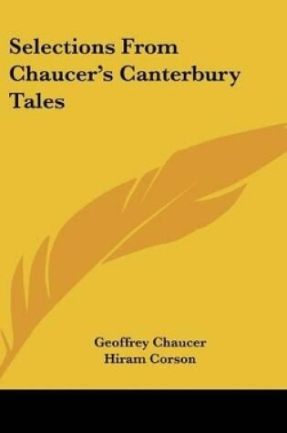 Cover of Selections From Chaucer's Canterbury Tales