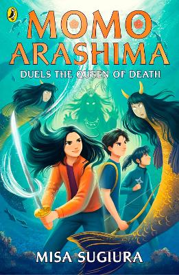 Book cover for Momo Arashima Duels the Queen of Death