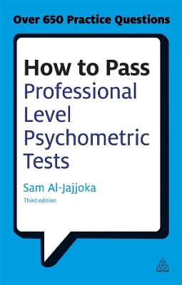 Cover of How to Pass Professional Level Psychometric Tests