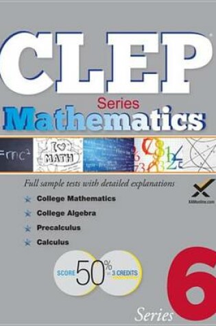 Cover of CLEP Mathematics Series 2017