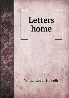 Book cover for Letters Home
