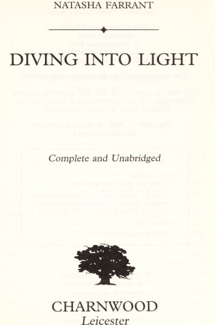 Cover of Diving Into Light