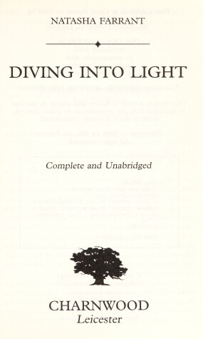 Book cover for Diving Into Light