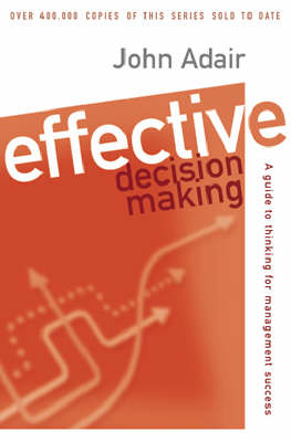 Book cover for Effective Decision-making