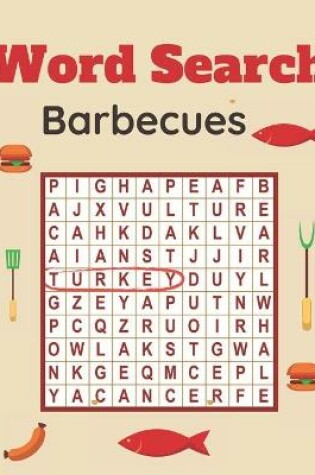 Cover of Word Search Barbecues