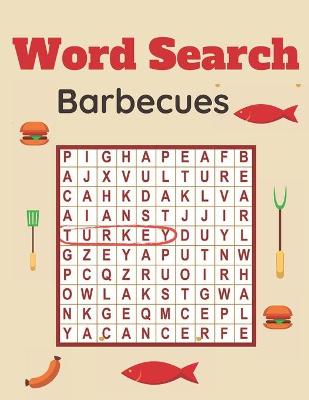 Book cover for Word Search Barbecues