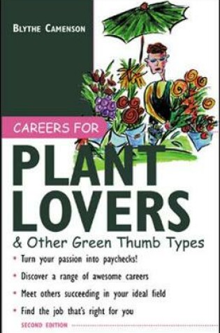 Cover of Careers for Plant Lovers & Other Green Thumb Types