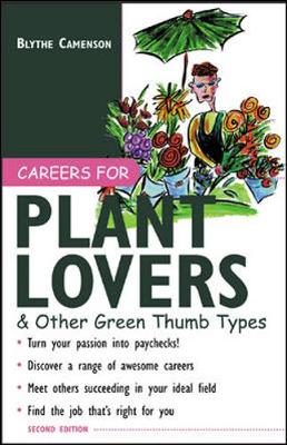 Book cover for Careers for Plant Lovers & Other Green Thumb Types