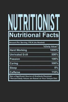 Book cover for Nutritionist Nutritional Facts