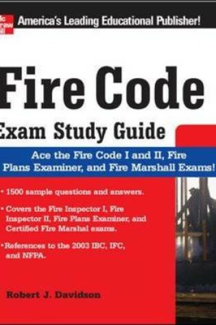 Cover of Fire Code Exam