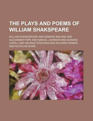 Book cover for The Plays and Poems of William Shakspeare (Volume 17)