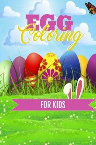 Cover of Egg coloring for kids