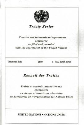 Cover of Treaty Series 2626