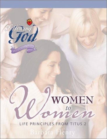 Book cover for Following God-Women to Women