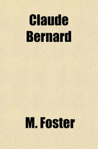 Cover of Claude Bernard