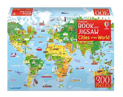 Book cover for Usborne Book and Jigsaw Cities of the World