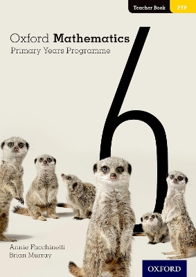 Book cover for Oxford Mathematics Primary Years Programme Teacher Book 6