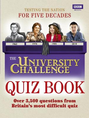 Book cover for The University Challenge Quiz Book