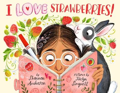 Book cover for I Love Strawberries!