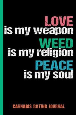 Book cover for Love Weed Peace