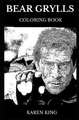 Book cover for Bear Grylls Coloring Book