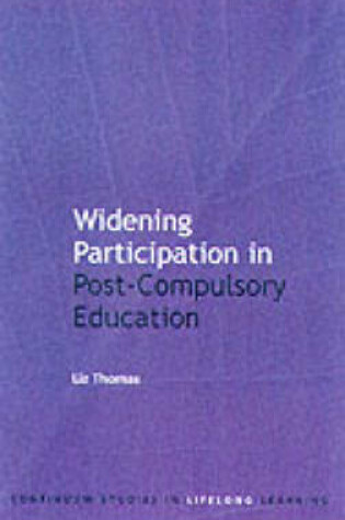 Cover of Widening Access and Participation in Post-Compulsory Education