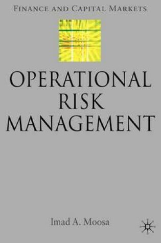 Cover of Operational Risk Management