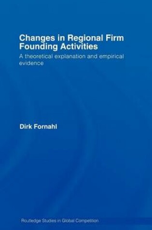 Cover of Changes in Regional Firm Founding Activities