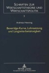 Book cover for Beveridge-Kurve, Lohnsetzung Und Langzeitarbeitslosigkeit