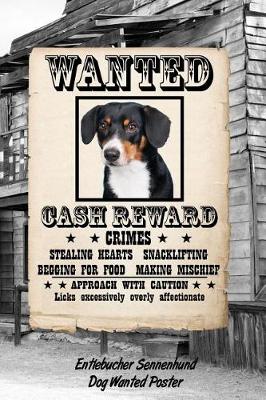 Book cover for Entlebucher Sennenhund Dog Wanted Poster