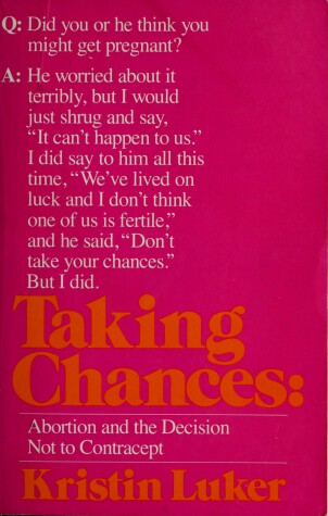 Book cover for Taking Chances