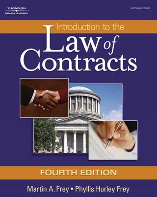 Book cover for Introduction to the Law of Contracts