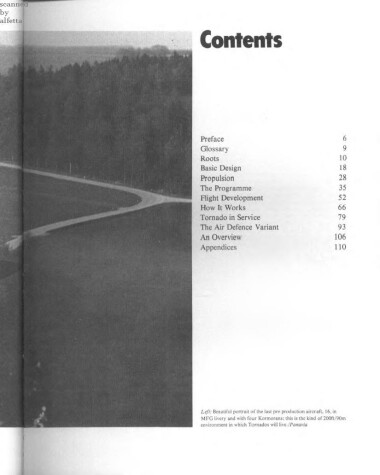 Book cover for Panavia Tornado