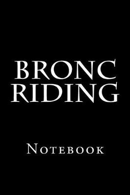 Book cover for Bronc Riding