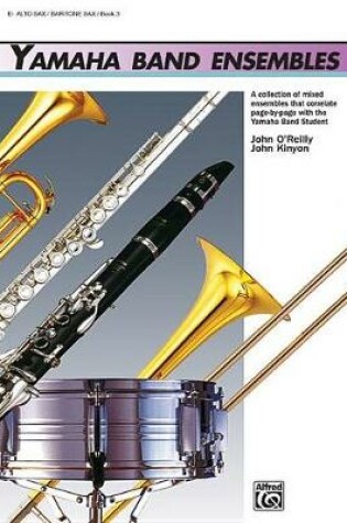 Cover of Yamaha Band Ensembles, Bk 3