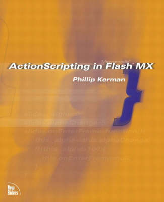 Book cover for ActionScripting in Flash MX