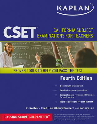 Cover of Kaplan CSET