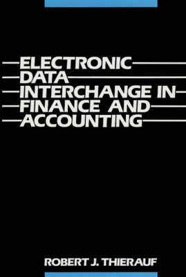 Book cover for Electronic Data Interchange in Finance and Accounting