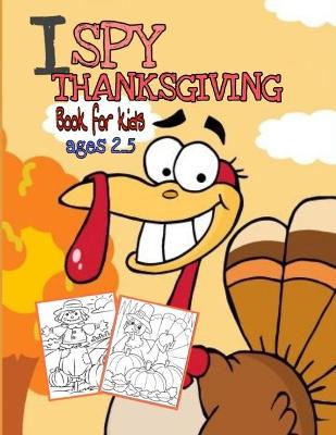 Book cover for I SPY Thanksgiving Book for Kids Ages 2-5