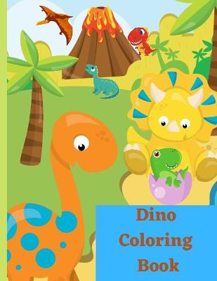 Book cover for Dino Coloring Book