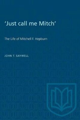 Cover of Just Call Me Mitch