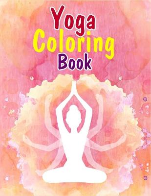 Book cover for Yoga Coloring Book